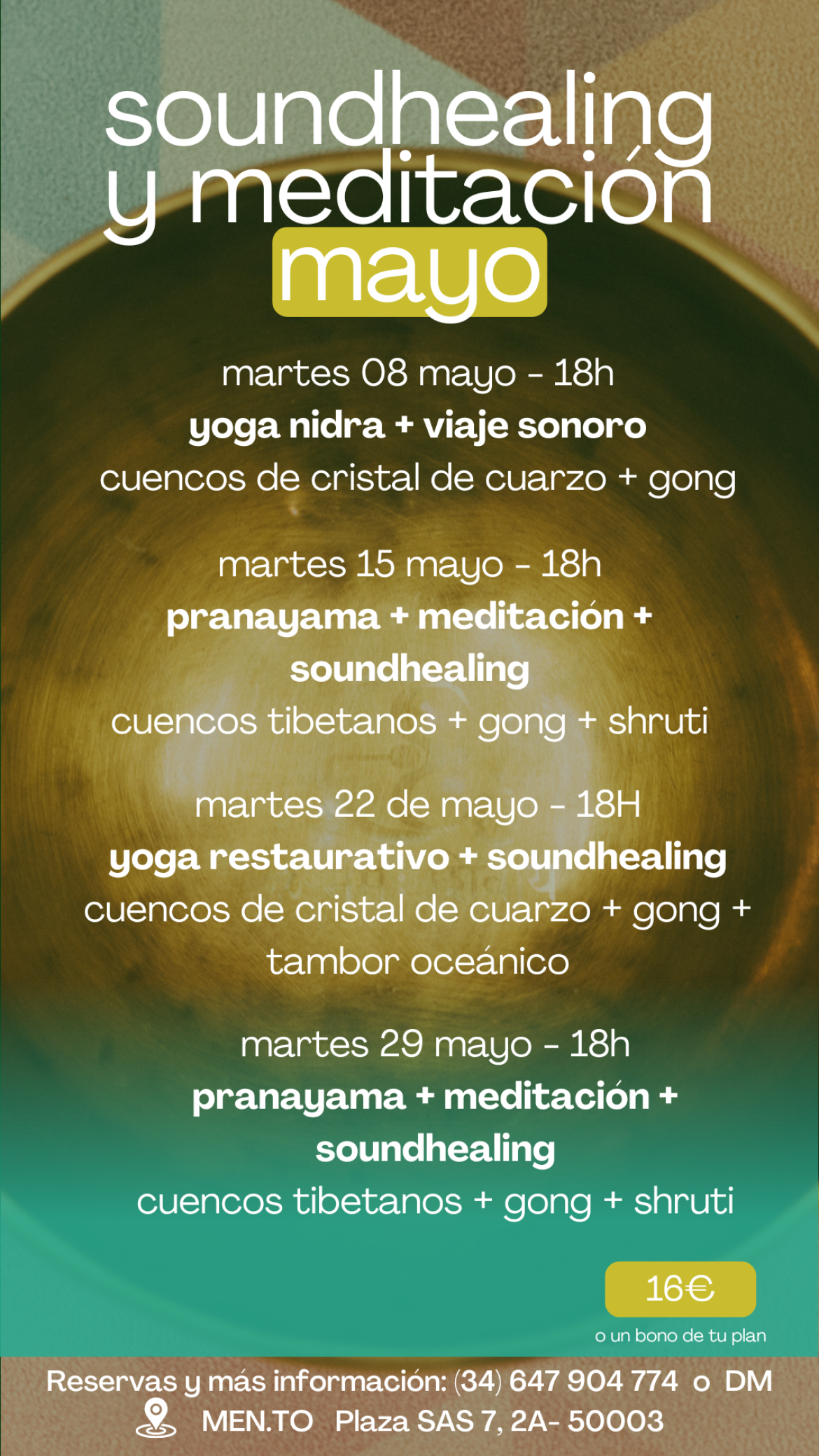 Soundhealing y meditación