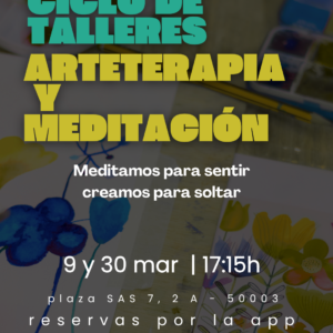 ciclo de arteterapia y meditación